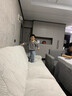 金拾美月加厚弹力裙边沙发套全包罩三座一贵妃四季通用2026新款防猫抓盖布 霏叶裙边套-浅灰(加厚版) 三人位/适用长度190-230cm建议拍大一码 实拍图
