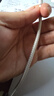 贝尔金（BELKIN）数据线 100W快充 Type-C充电线 PD快充 苹果笔记本电脑充电 ipad充电 2米编织线白色 CAB014 实拍图