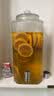 木琅（mulang）泡酒玻璃瓶带龙头泡酒专用罐大容量酒坛存酒高档泡酒罐泡酒瓶容器 回纹20斤+不锈钢龙头（无底座） 实拍图
