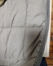 雅鹿·自由自在 A类床垫褥子可折叠双人床垫1.8x2米加厚铺底垫被 180x200cm 灰色 实拍图