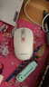 联想（Lenovo）无线蓝牙双模鼠标  便携办公鼠标 人体工程学设计 适用台式机一体机笔记本平板Howard白色 实拍图