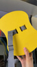 京东京造 背漂儿童游泳浮漂 游泳训练装备初学者教学辅助漂浮板 灰黄绿 实拍图