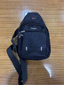 回力男士斜挎包2025新款时尚胸包男款随身便携单肩小背包轻便外出 黑色新升级【大容量四隔层】 实拍图