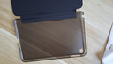 CangHua iPad mini5/4保护套 2019款7.9英寸保护壳苹果平板电脑三折支架超薄全包防摔皮套 CK22-黑色 实拍图