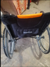 鱼跃(yuwell)手动轮椅车H053C铝合金折背折叠轻便老年残疾人代步 实拍图