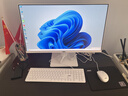 AOC国家补贴大师926 27英寸高清学习商用办公一体机电脑台式主机(N95 16G 512G WIFI键鼠) 白 实拍图