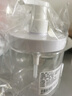 优家（UPLUS）大口径按压分装瓶500ml装洗衣液沐浴露洗发水透明瓶大容量空瓶 实拍图