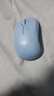 罗技（Logitech）M221 轻音鼠标 无线鼠标 办公鼠标 对称鼠标 带无线微型接收器 雾霭蓝 实拍图