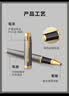 派克（PARKER）签字笔 商务办公练字礼品生日礼物 IM灰金夹宝珠笔  开学季教师节礼物 实拍图
