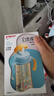 贝亲（Pigeon）自然成长翻盖直饮吸管 大童奶瓶330ml 马戏团 18月+ AA279 实拍图