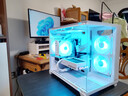 追风者（PHANTEKS）Polar伯乐S4全白单塔ARGB灯效逆重力4热管直触Intel专用CPU风冷散热器(120大风量扇/LGA1700/1851) 实拍图