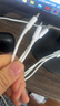 品胜（PISEN） 三合一数据线多头usb多功能数据车载充电线一拖三适用iphone15/16苹果安卓 套装【三合一线1米+2A充电器】 实拍图