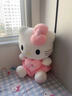 哈喽keiti玩偶hello凯蒂kitty公仔布娃娃猫玩偶抱枕女生睡觉毛绒 天使【95%都选择】 70厘米 实拍图