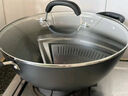 苏泊尔（SUPOR）炒锅双耳炒锅铁锅深型平底无涂层铸铁炒锅燃气电磁炉通用加深加大 34CM(适合3~7人)  34cm 实拍图
