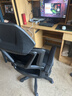 锦汐 电脑椅家用办公椅子靠背人体工学椅学习转椅老板座椅游戏电竞椅 【焕新-满配】全黑-170°逍遥后仰+乳胶+3级气杆+脚踏 实拍图