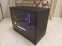 乔思伯（JONSBO）D32 STD标准版黑色 MATX桌面小机箱(侧透/支持背插MATX主板/ATX电源/240冷排位) 实拍图