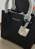 MICHAEL KORS Mercer中号黑色风琴包手提单肩35S1GM9mk女包礼物女士轻奢包包 晒单实拍图