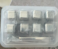 京东京造 冰块 304不锈钢冰块金属 制冰神器 八粒+硅胶冰夹+PP盒 实拍图