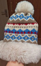 偶森帽子女冬季加绒针织东北哈尔滨雪乡旅游保暖装备骑车护耳毛线球帽 实拍图