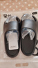 朴西香蕉船凉拖鞋女士浴室不易滑居家室内四季情侣拖鞋男 黑色 39-40 实拍图