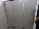 白浅【免费安装】衣柜卧室储物柜子移门衣橱简易推拉门大衣柜 【三门】1.8米主柜 实拍图