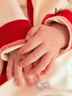 贝瑞加（Babyprints）宝宝连体衣婴儿纯棉秋冬连身哈衣柔软舒适A类百天衣服 福气66 实拍图