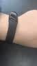 适用小米手环10/9/8/7液态硅胶腕带NFC运动手表带三四五六七八九代智能时尚高级替换透气表链 黑色 适用：小米手环【5/6/7/NFC通用】 实拍图