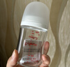 贝亲（Pigeon）新生儿 防胀气宽口径玻璃奶瓶160ml SS号奶嘴 0个月+ AA260 实拍图