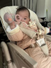 karmababy卡曼宝宝餐椅可折叠多功能婴儿餐椅可坐可躺0-6岁儿童成长餐椅 【212免安装】香槟金pro（可坐可躺） 实拍图