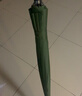 美度（MAYDU）双人晴雨伞大号加固加厚结实防风长把柄雨伞 M5003墨绿色 实拍图