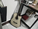 维卡斯（WEIKASI）民谣吉他初学者木吉他单板新手入门练习琴guitar吉它学生男女乐器 38英寸原木色+礼包【初学推荐】 实拍图
