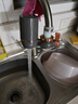 美的（Midea）净水器水龙头过滤器家用自来水滤水器直饮前置过滤器厨房卫生间通用除水垢除余氯双出水可清洗滤芯 一机三芯【两年免换滤芯】 实拍图