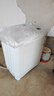 统帅（Leader）海尔出品 波轮洗衣机 双桶半自动双缸 10公斤家用 京东自营以旧换新家电补贴TPB100-1188BS 实拍图
