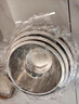 炊大皇304不锈钢盆筛五件套 加厚洗菜盆和面盆调料腌肉盆米筛五个组合装 实拍图