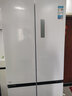 美的（Midea） 457十字对开四开门 宽753mm 纯平零嵌入底部散热大容量一级双变频风冷无霜家用客厅厨房冰箱 MR-457WUSPZE 苍穹灰 实拍图