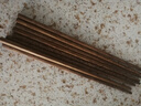 京东京造 筷子 家用食品接触级餐具实木防滑鸡翅木原木【无漆无蜡】10双装 实拍图