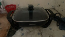 荣事达（Royalstar）电火锅家用多功能电煮锅大容量烤鱼锅专用锅不粘电炒锅炒菜烤肉烤涮蒸煮一体电锅 5L麦饭石色标准款【适合2-5人】 实拍图