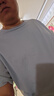 迪卡侬短袖速干衣男吸汗透气半袖上衣运动健身t恤浅灰色3XL-4681382 实拍图