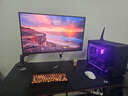 奥伦福特  电脑桌台式家用电竞游戏桌办公书桌简约书房写字桌子 碳纤维纹路单桌-120*60 升级款电竞桌 实拍图