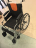 鱼跃 (yuwell)手动轮椅车H062折叠老人轻便免充气铝合金旅行手推代步 实拍图