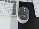 AOC KM720无线键盘鼠标套装 电脑键盘 撞色键盘 防溅洒设计 商务办公家用键盘 白色 实拍图