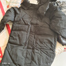 雪中飞冬新款女士中长款羽绒服百搭时尚休闲气质大口袋保暖舒适 黑色|8056 L /165/88A 实拍图