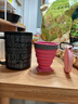 M Square便携式折叠硅胶杯碗野餐露营宝宝食品级旅行户外 烟粉色中杯 实拍图
