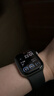 Apple/苹果 Watch S11 智能手表GPS款42毫米深空灰色铝金属表壳黑色运动型表带M/L MEUH4CH/B 实拍图