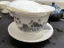 金镶玉功夫茶具套装家用羊脂玉白瓷盖碗茶杯送礼品盒高档桃源逸居 实拍图