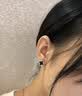 Jay四叶草耳夹耳环女法式无耳洞女耳饰可夹无痛耳钉生日礼物送女友 耳夹款 实拍图
