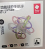 babycare婴儿牙胶手套式咬咬乐宝宝安抚牙胶硅胶玩具防吃手4月+ 恩特蓝 实拍图