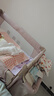 优乐博（ULOP）婴儿床可折叠可移动0-3岁宝宝床多功能婴儿床可升降婴儿拼接床 尿布台婴儿床二合一摇篮摇摇床 一键折叠床豪华款 婴儿用品实用新生儿见面礼物便携折叠婴儿床 实拍图