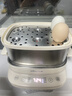 小熊（Bear）煮蛋器 蒸蛋器 自动断电不锈钢 大闸蟹电蒸锅小型2-3人用 智能早餐机神器 ZDQ-E12L6  实拍图