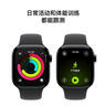 Apple/苹果 Watch S11 智能手表GPS+蜂窝款42毫米亮黑色铝金属表壳黑色运动型表带S/M MF924CH/B 实拍图